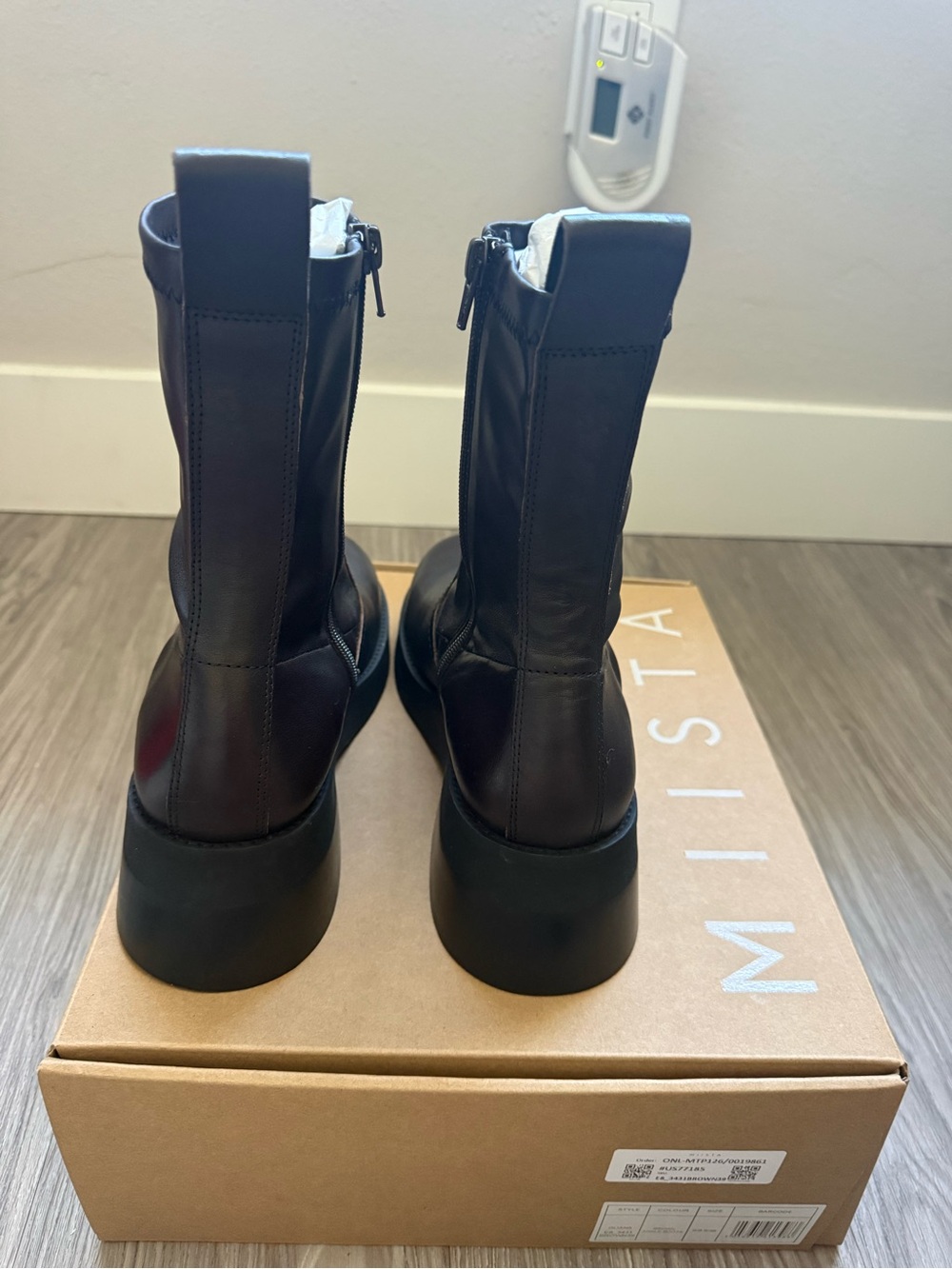 NWT MIISTA Oliana Boots in Brown — EU 39 / US 8.5–9 - Picture 9 of 14